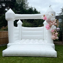Load image into Gallery viewer, Adult White Bouncy Castle