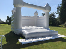 Load image into Gallery viewer, Adult White Bouncy Castle
