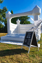 Load image into Gallery viewer, Adult White Bouncy Castle