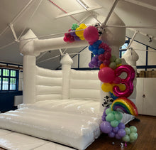 Load image into Gallery viewer, Adult White Bouncy Castle