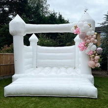 Load image into Gallery viewer, Adult White Bouncy Castle
